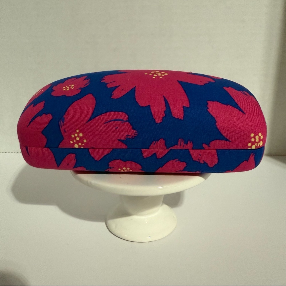 Vera Bradley Floral Blue and Pink Women's Accessory Case